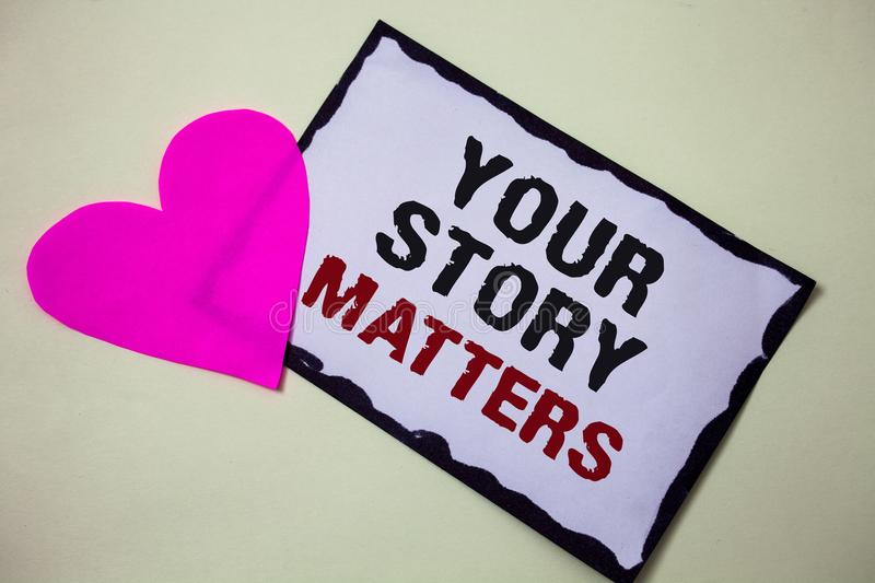 Your Story Could Change Someone's Life!